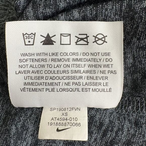 2/$30 Nike Dri-Fit Racerback Tank Top Heather Gray XS #9927 - Picture 6 of 8